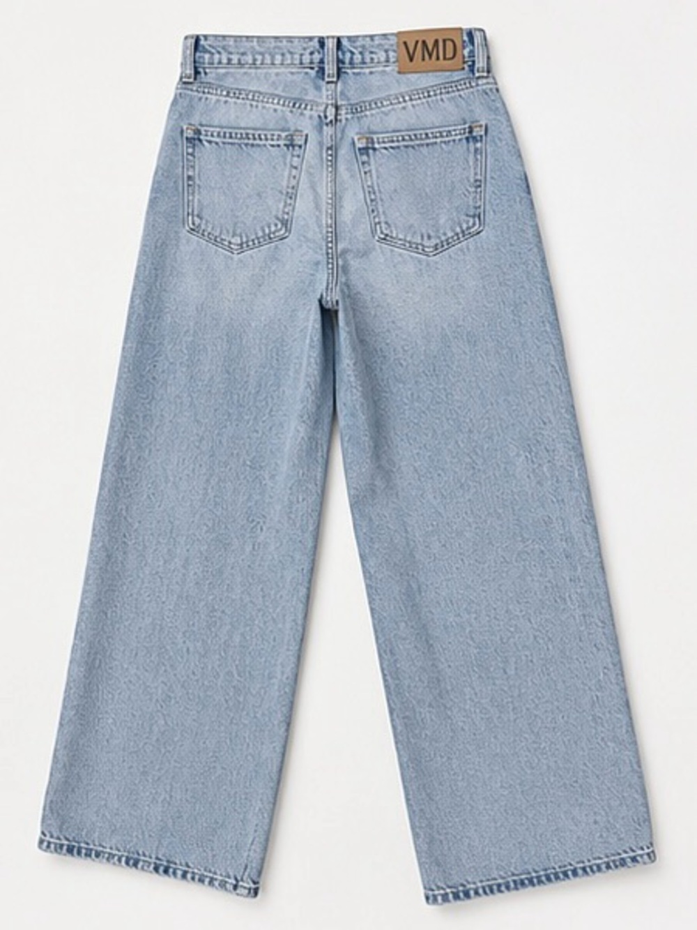 Vero Moda We Do Denim Tessa High Rise Wide Leg Jeans Light Wash Size 29/32 - Picture 2 of 8